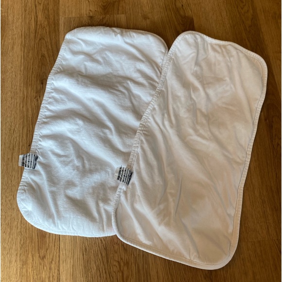 SET OF 2 COPPER PEARL BURP CLOTHS - Picture 3 of 3